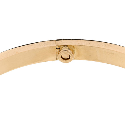 Cartier 18K Yellow Gold Small LOVE Bracelet 17 7 of 8