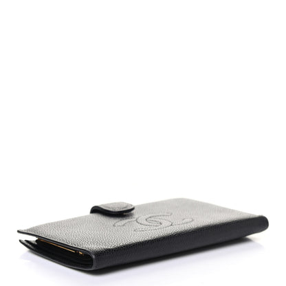 Chanel Caviar Timeless CC French Wallet Black 4 of 4