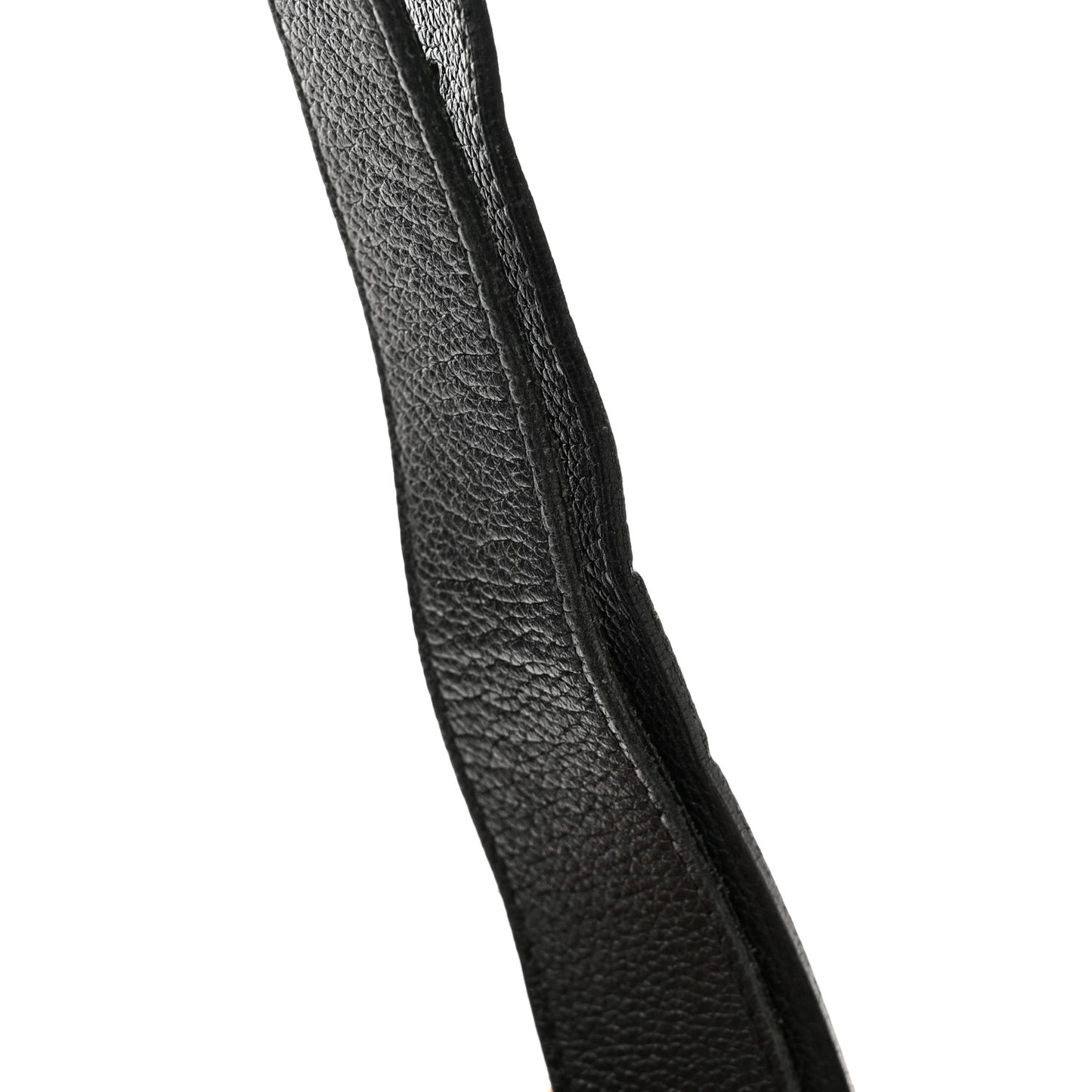 Grained Calfskin Medium Jennifer Crossbody Bag Black