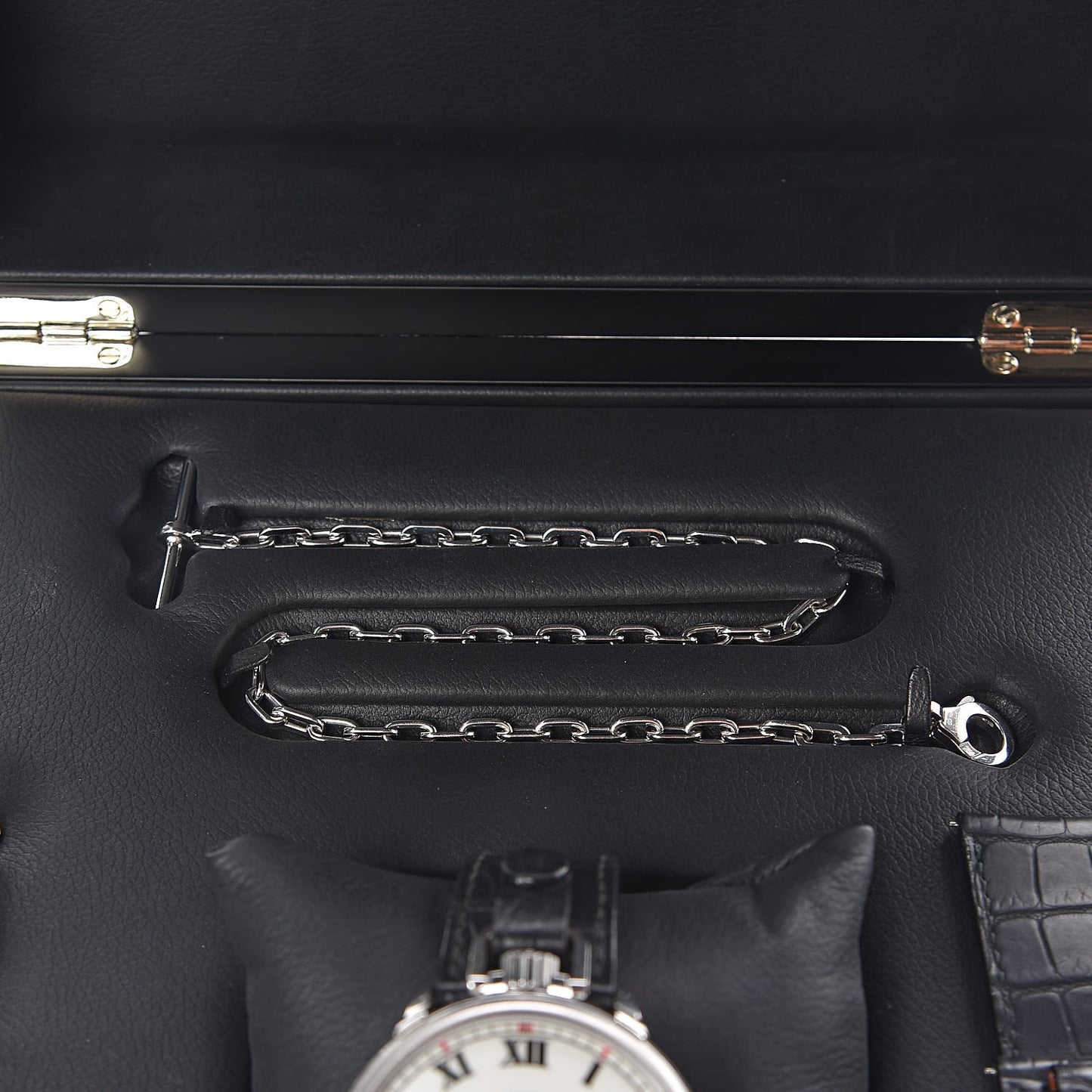 18K White Gold Alligator 49mm L.U.C. Louis-Ulysse The Tribute Manual Winding Watch