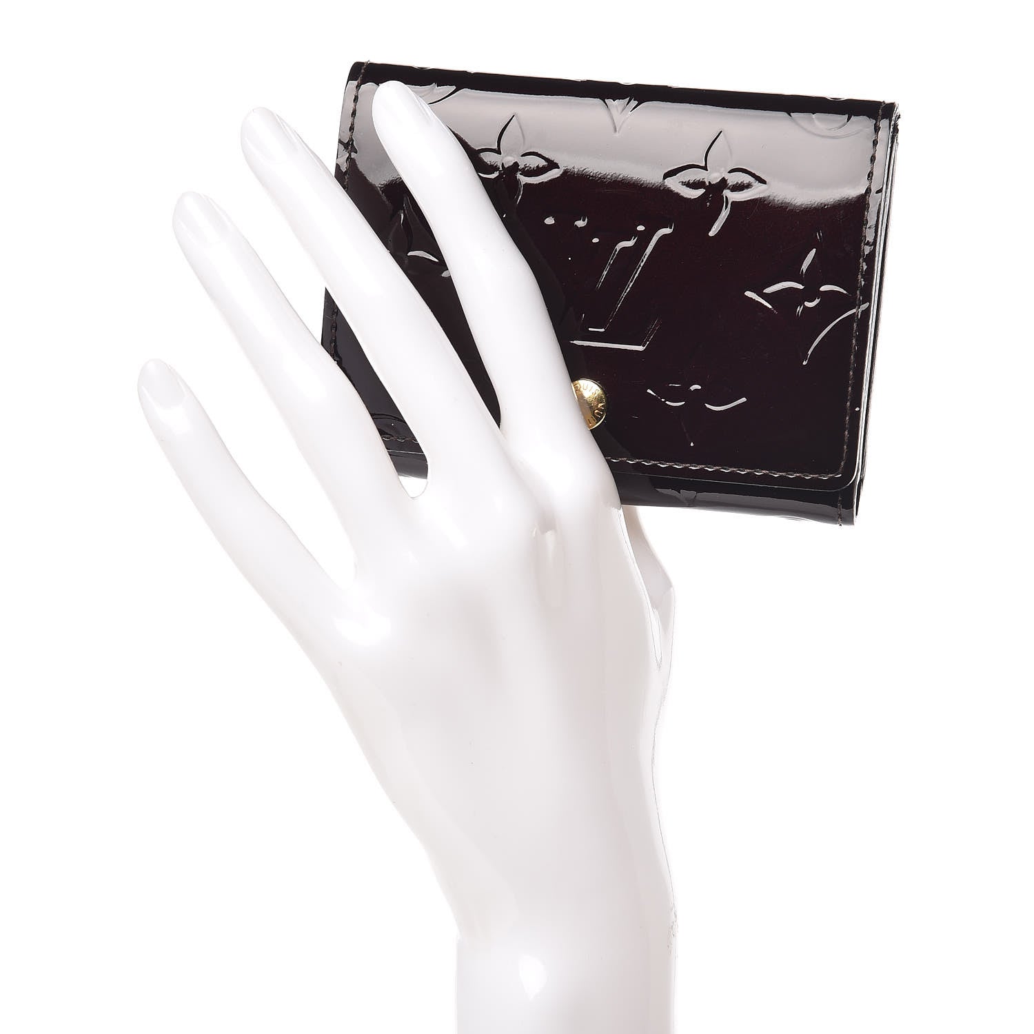 Louis Vuitton Vernis Business Card Holder Amarante 2 of 8