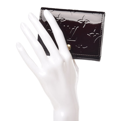 Louis Vuitton Vernis Business Card Holder Amarante 2 of 8