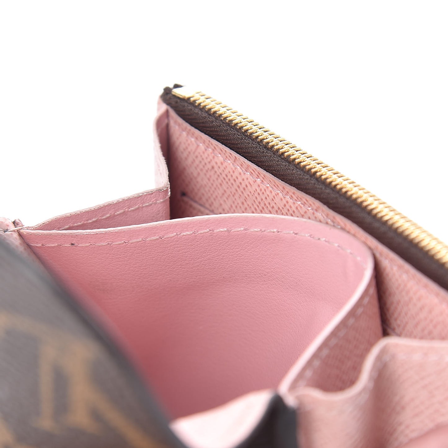 Monogram Rosalie Coin Purse Rose Ballerine