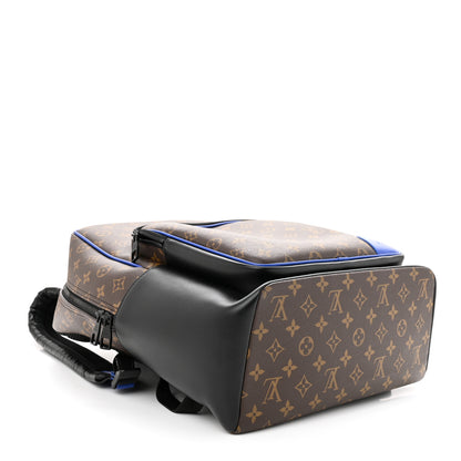 Louis Vuitton Monogram Macassar Dean Backpack Blue 4 of 9
