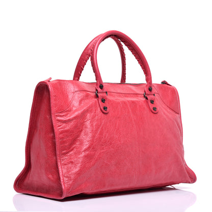Balenciaga Agneau Classic Hardware Work Rose Thulian 3 of 9