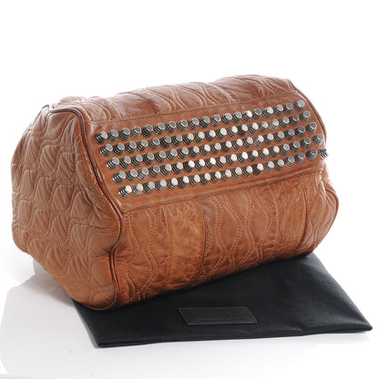 Alexander Wang Quilted Leather Rocco in Brown 4 of 6