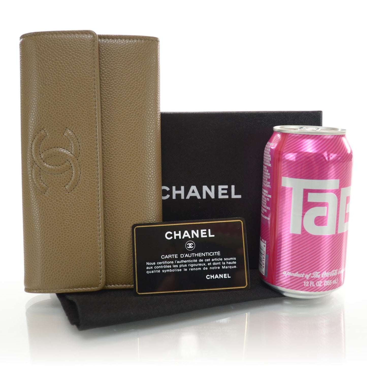 Caviar CC Flap Wallet