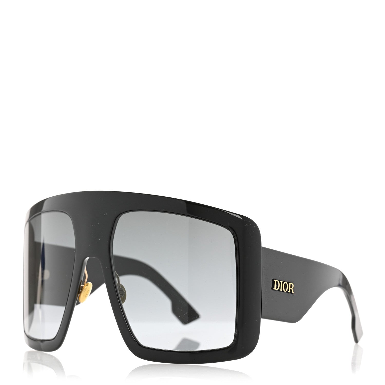 Christian Dior SoLight1 Shield Sunglasses Black 1 of 10