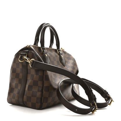 Louis Vuitton Damier Ebene Speedy Bandouliere 25 3 of 9