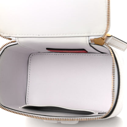 Valentino Garavani Grainy Calfskin VSling Vanity Case Optic White 4 of 4