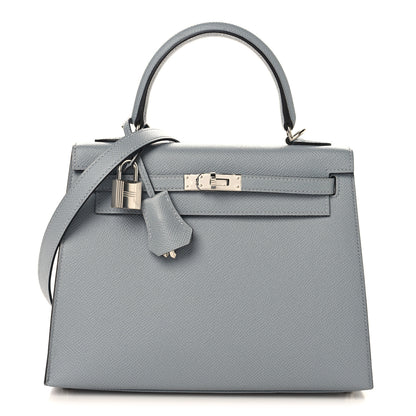 Hermes Epsom Kelly Sellier 25 Gris Pantin 1 of 13