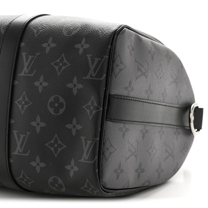 Louis Vuitton Monogram Eclipse Reverse Keepall Bandouliere 35 9 of 9