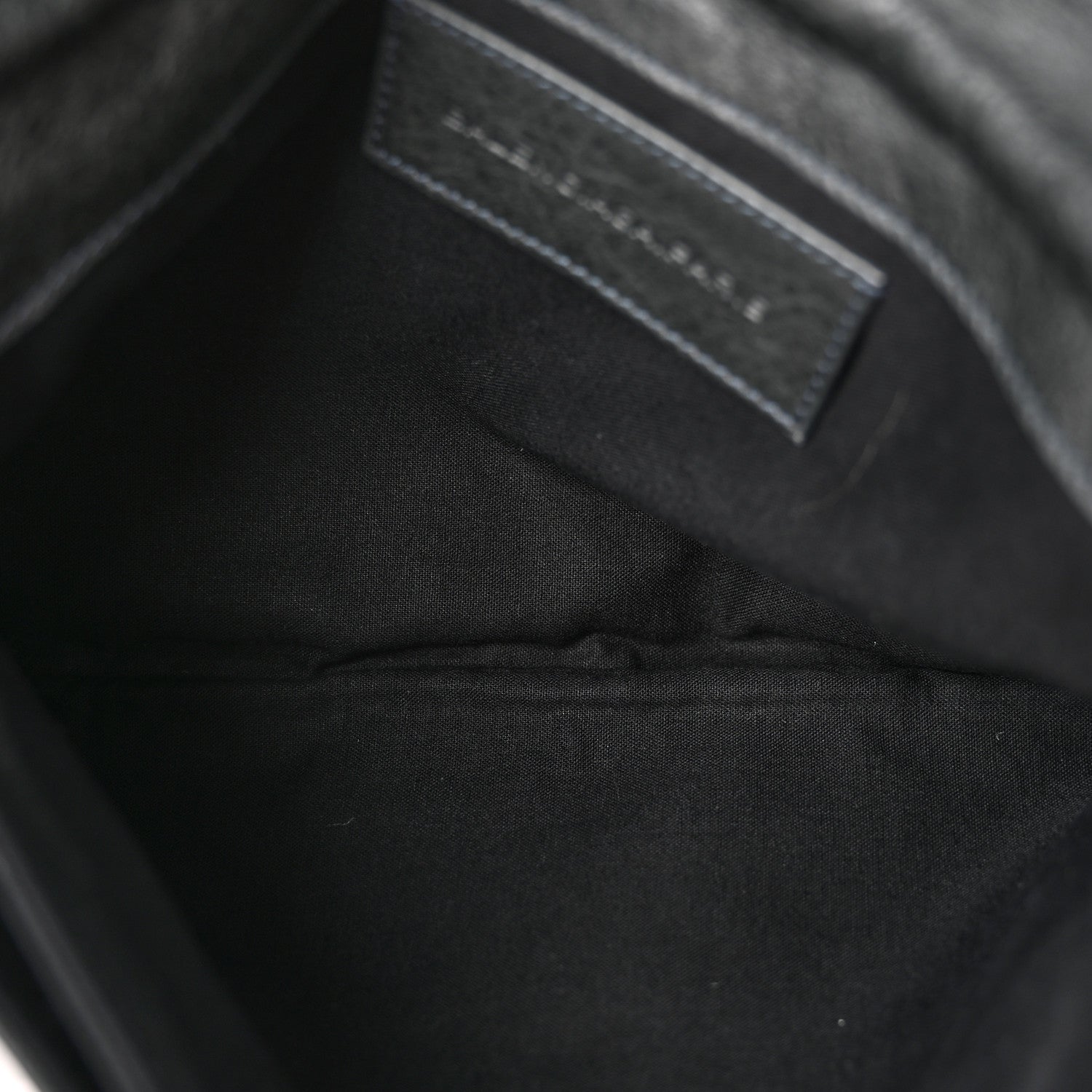 Balenciaga Agneau Giant 21 Silver Hardware Envelope Clutch Anthracite 5 of 8