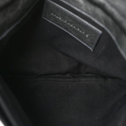 Balenciaga Agneau Giant 21 Silver Hardware Envelope Clutch Anthracite 5 of 8