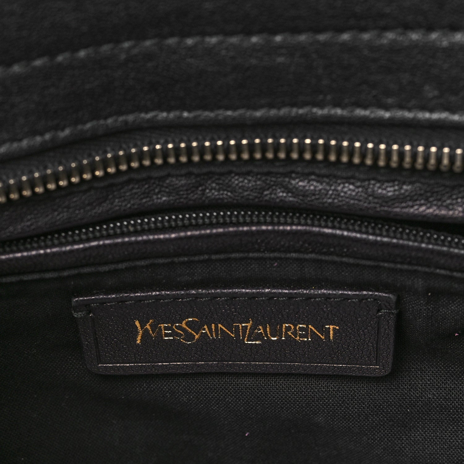 Saint Laurent Sheepskin Small Cabas ChYc Black 5 of 8