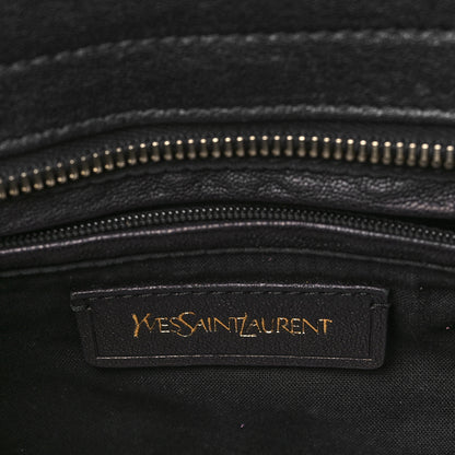 Saint Laurent Sheepskin Small Cabas ChYc Black 5 of 8