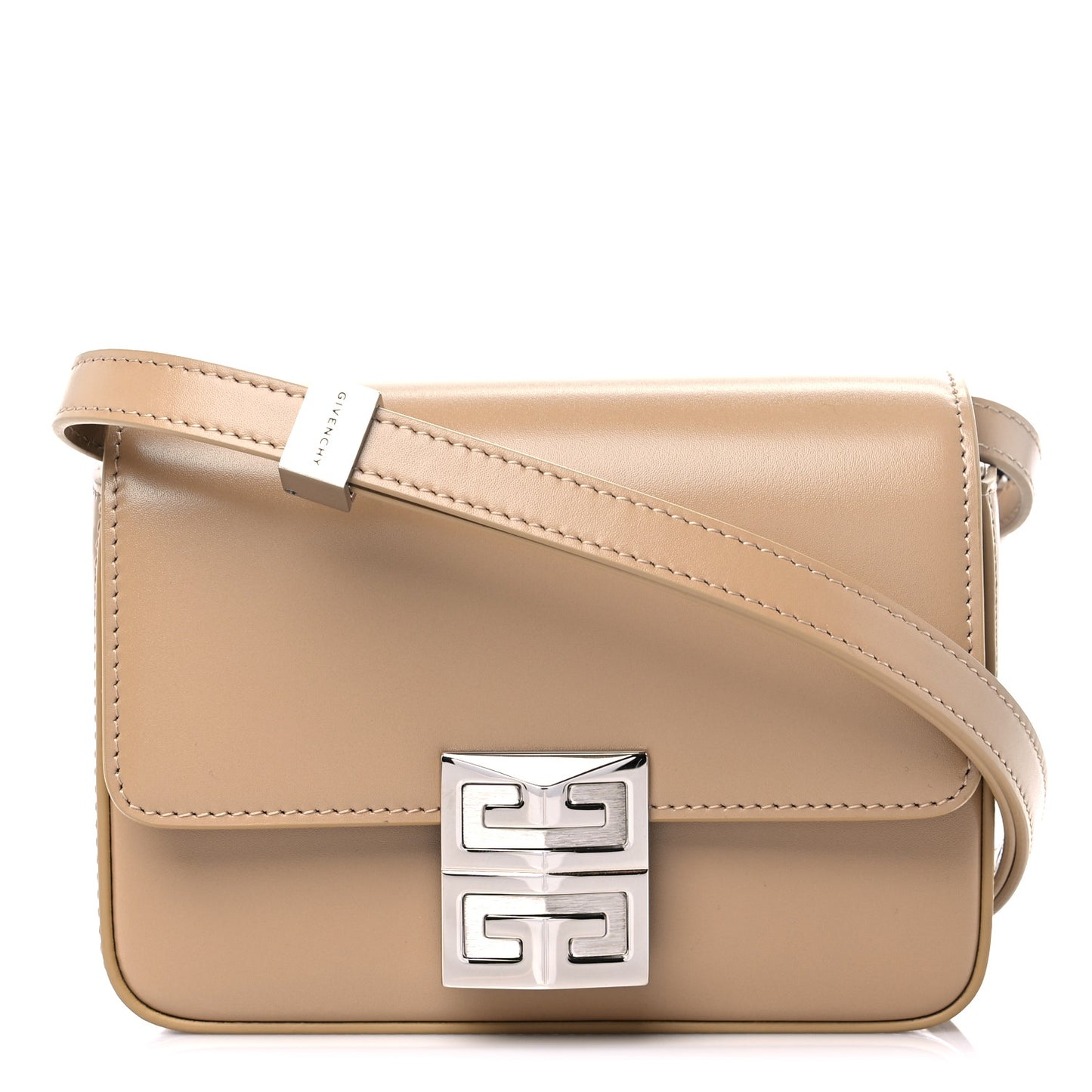 Box Calfskin Small 4G Shoulder Bag Beige