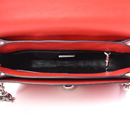 Prada Glace Calfskin Arcade Crossbody Bag Lacca 5 of 9