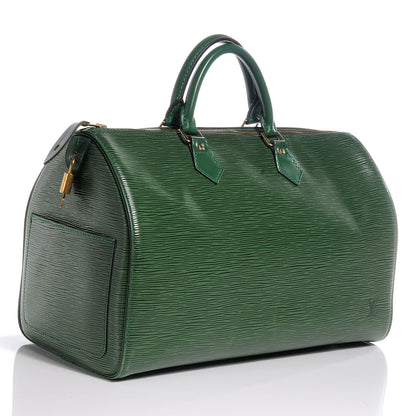 Louis Vuitton Epi Speedy 35 Borneo 3 of 7