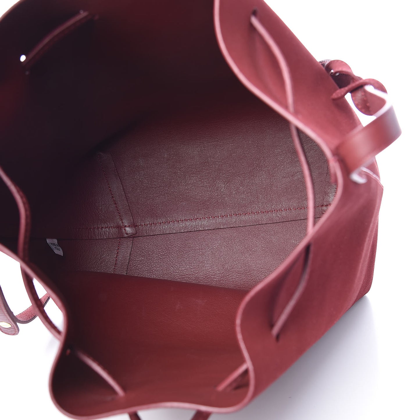 Suede Bucket Bag Rococo