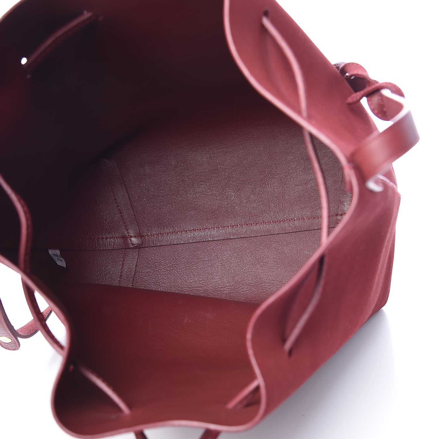 Mansur Gavriel Suede Bucket Bag Rococo 7 of 14