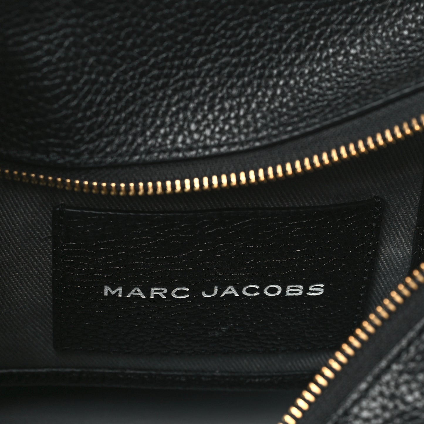 Grained Calfskin Small The Tote Bag Black