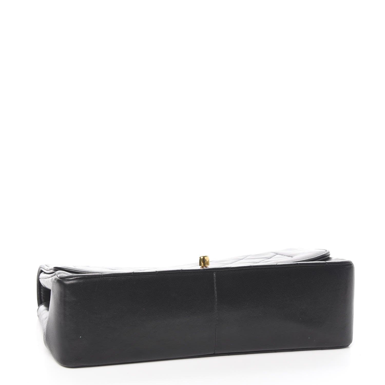 Chanel Lambskin Quilted Medium Single Flap Black 3 of 9