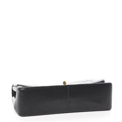 Chanel Lambskin Quilted Medium Single Flap Black 3 of 9