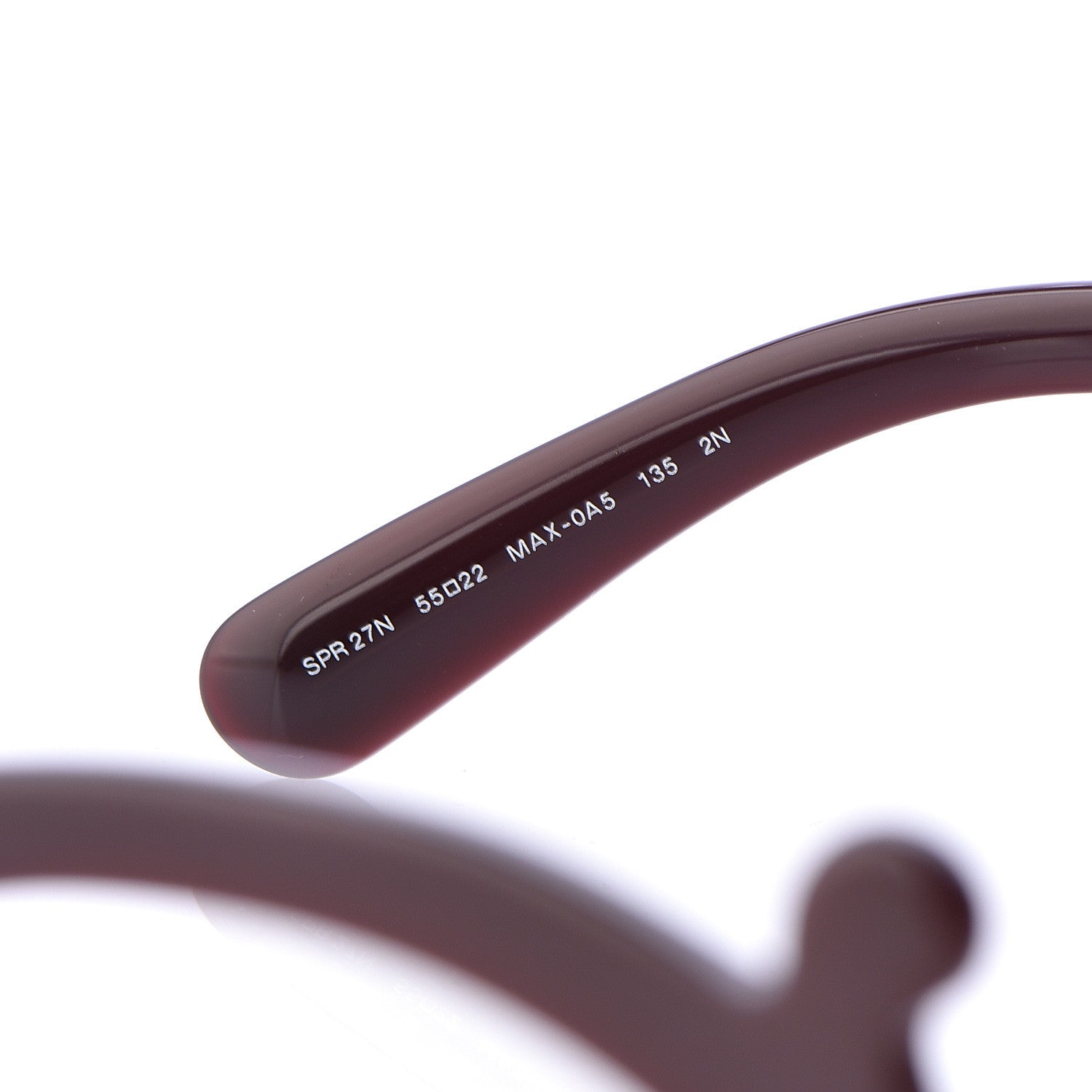 Prada Baroque Sunglasses SPR27N Red 6 of 7