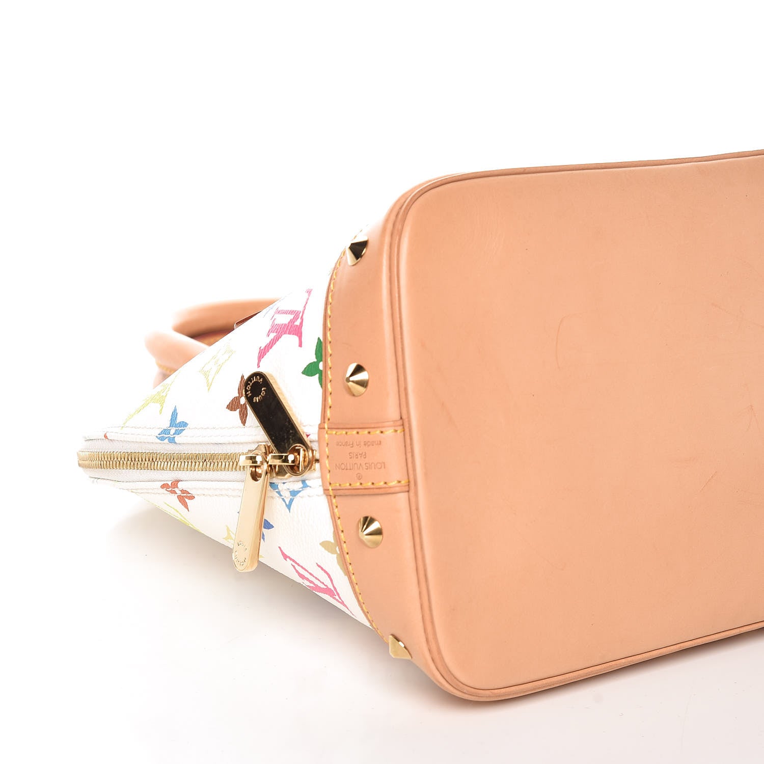 Louis Vuitton Monogram Multicolor Alma White 5 of 8