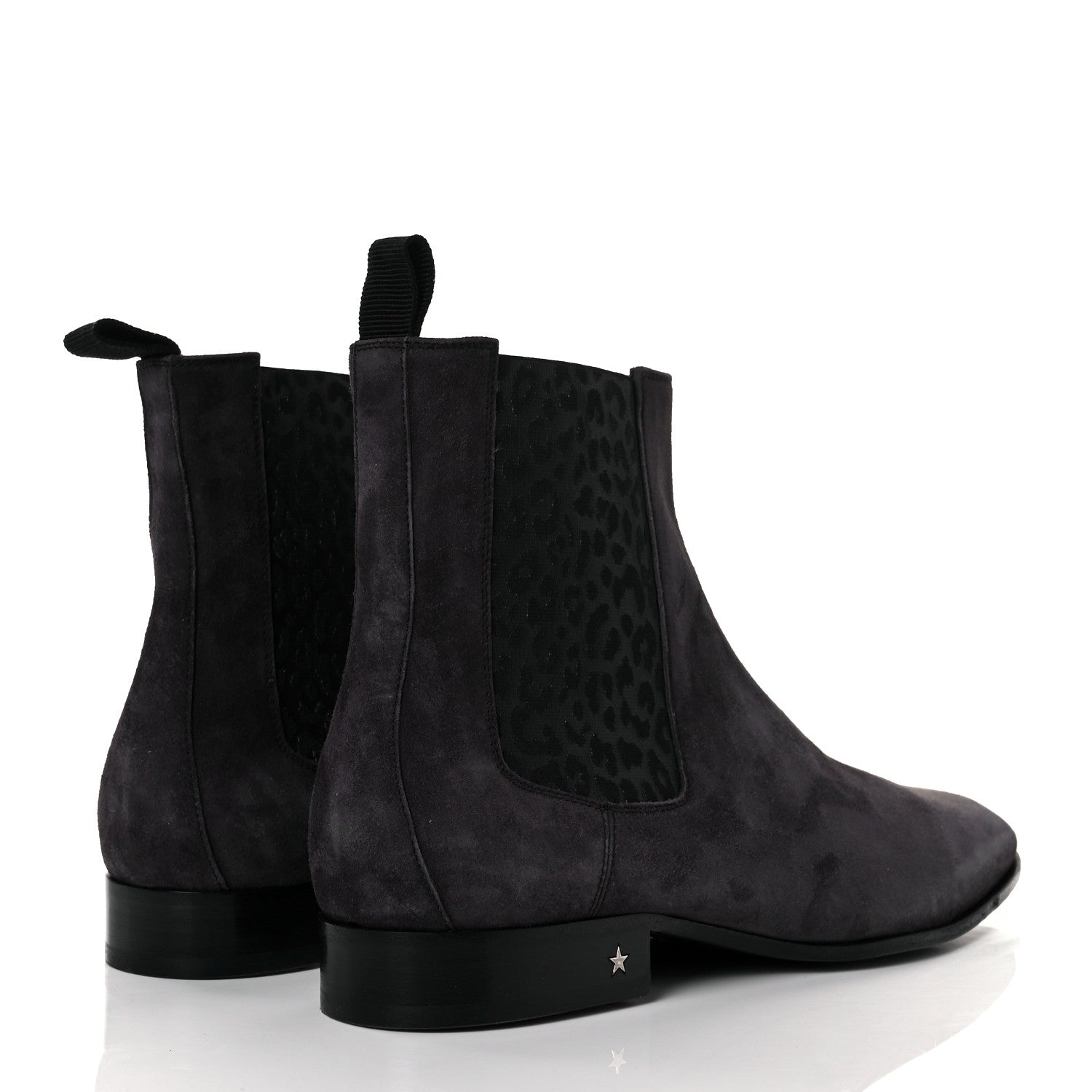 Jimmy Choo Suede Sawyer Chelsea Boots 43 Dark Grey 3 of 6