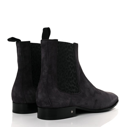 Jimmy Choo Suede Sawyer Chelsea Boots 43 Dark Grey 3 of 6