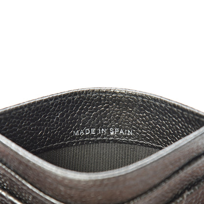 Chanel Caviar Quilted Card Holder Dark Charcoal 6 of 13