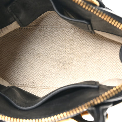 Miu Miu Nappa Mini Aventure Bag Black 5 of 9