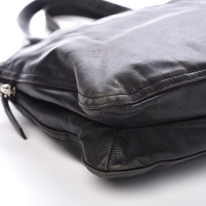 Prada Soft Calfskin Satchel Black 9 of 14