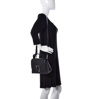 3.1 Phillip Lim Smooth Calfskin Mini Alix Top Handle Satchel Black 2 of 9