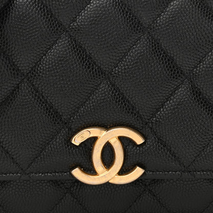 Chanel Caviar Quilted Mini Bracelet On Chain Wallet On Chain WOC Black 9 of 11