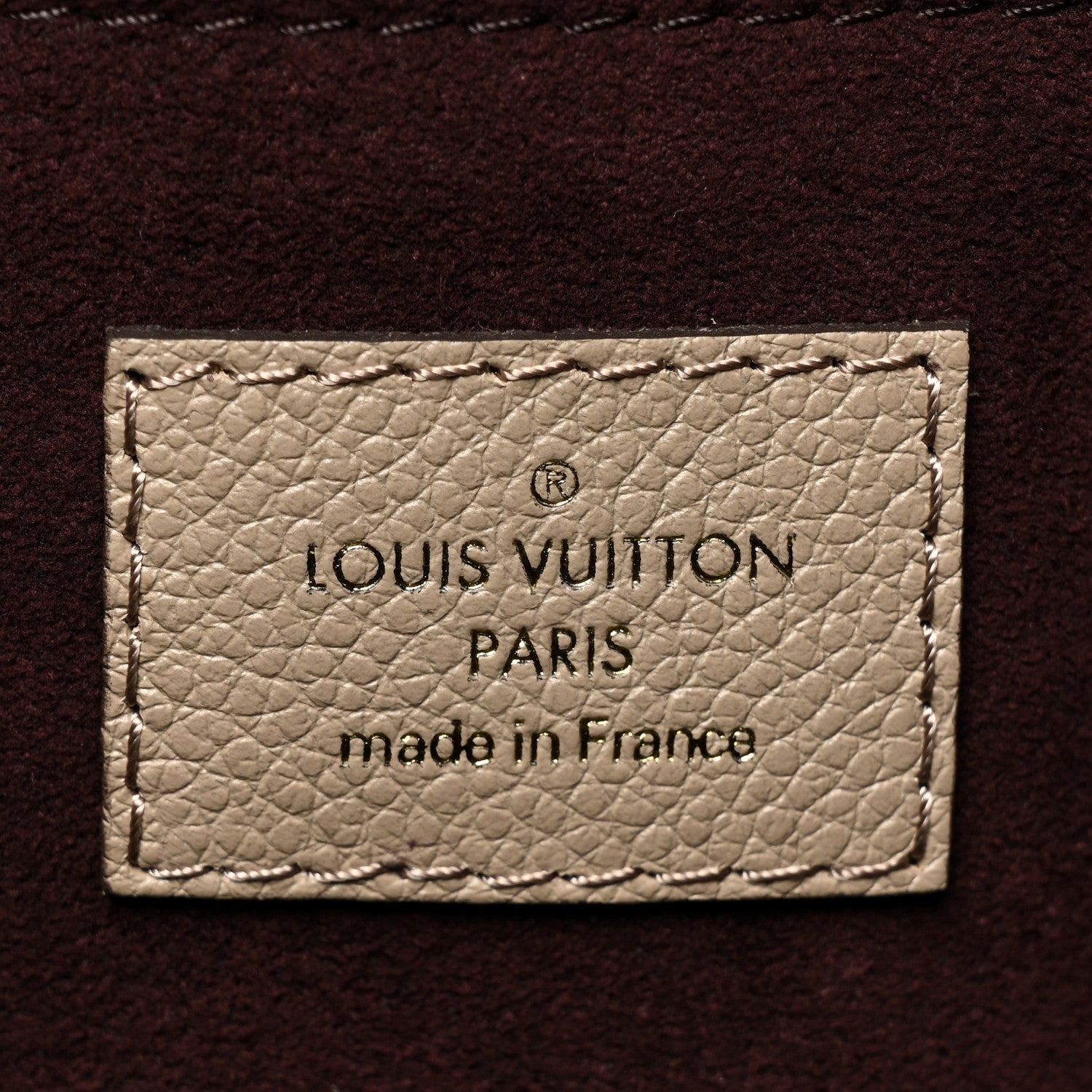 Louis Vuitton Empreinte Monogram Giant Neverfull MM Tourterelle 6 of 7