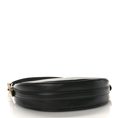 Prada Soft Calfskin Arque Shoulder Bag Black 4 of 8