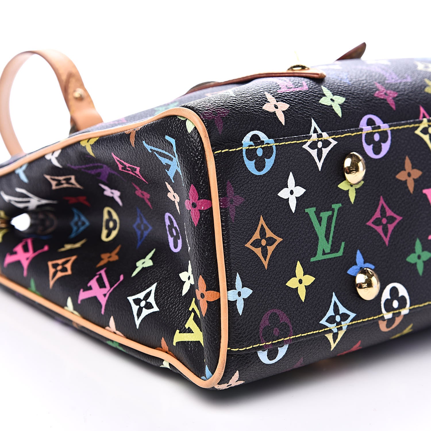 Louis Vuitton Monogram Multicolor Aurelia MM Black 9 of 11