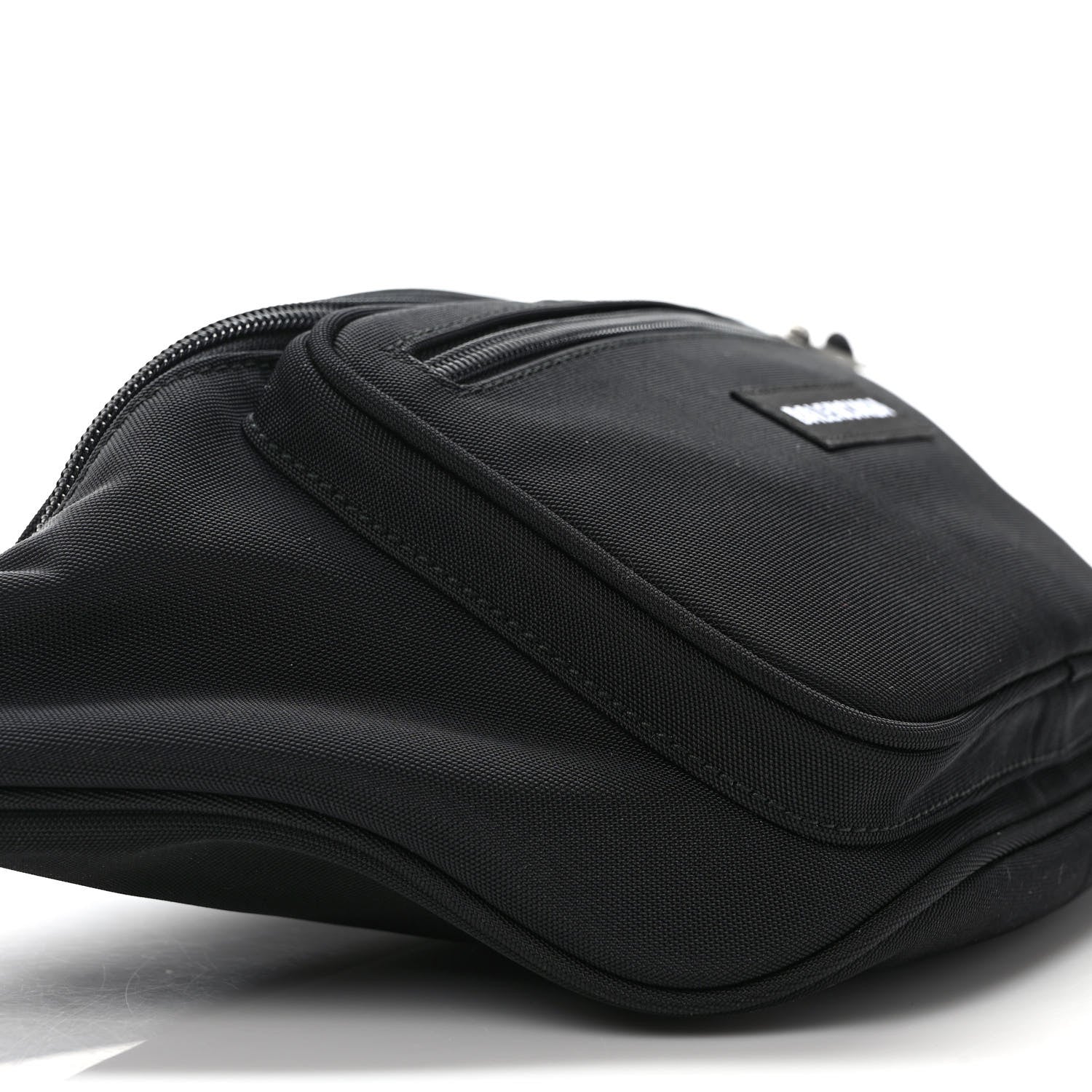 Balenciaga Nylon Canvas Explorer Beltpack Black White 7 of 9