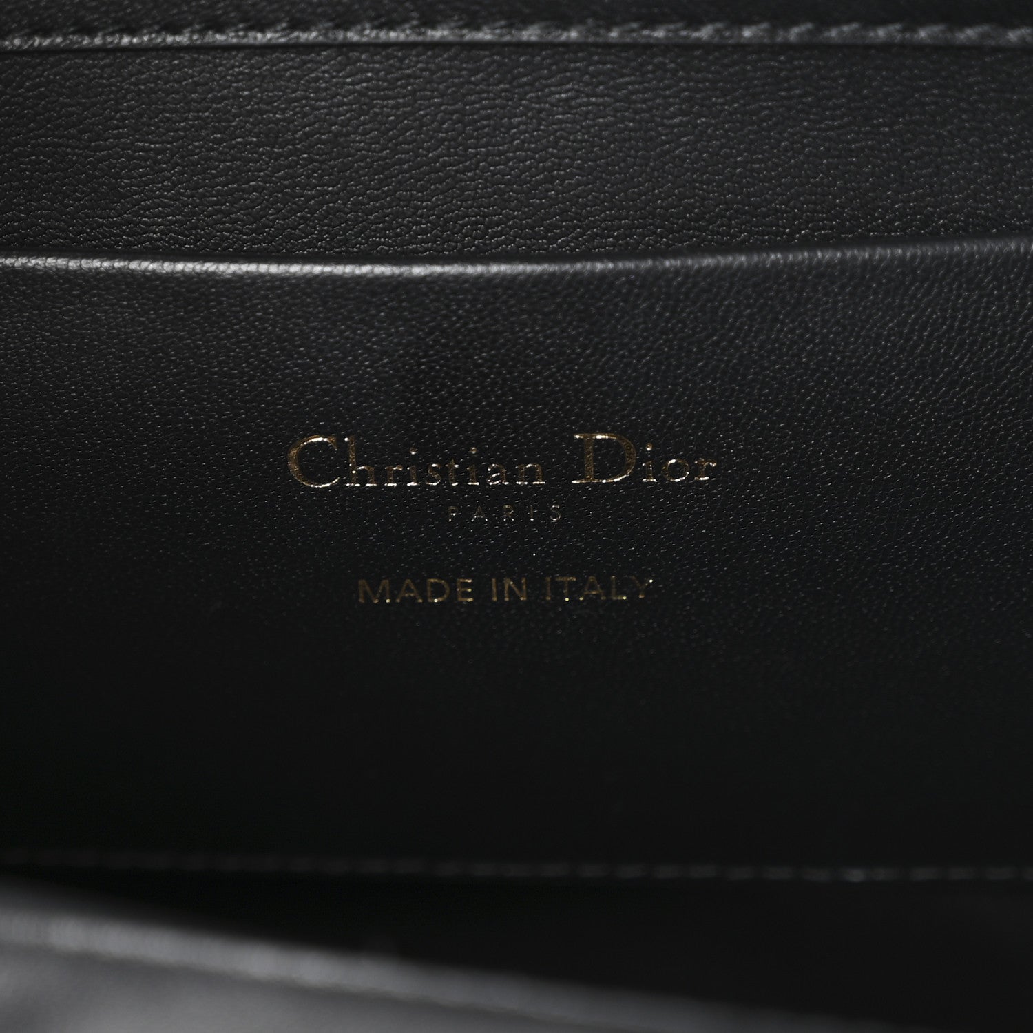 Christian Dior Smooth Calfskin Vintage Flat Macrocannage Small Toujours Vertical Tote Black 6 of 10