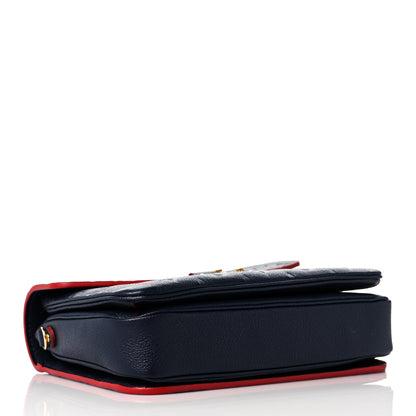Louis Vuitton Empreinte Pochette Metis Marine Rouge 4 of 8