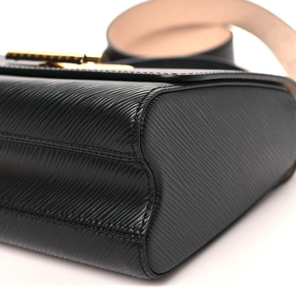 Louis Vuitton Epi Twist Top Handle Shoulder Bag MM Black 8 of 9