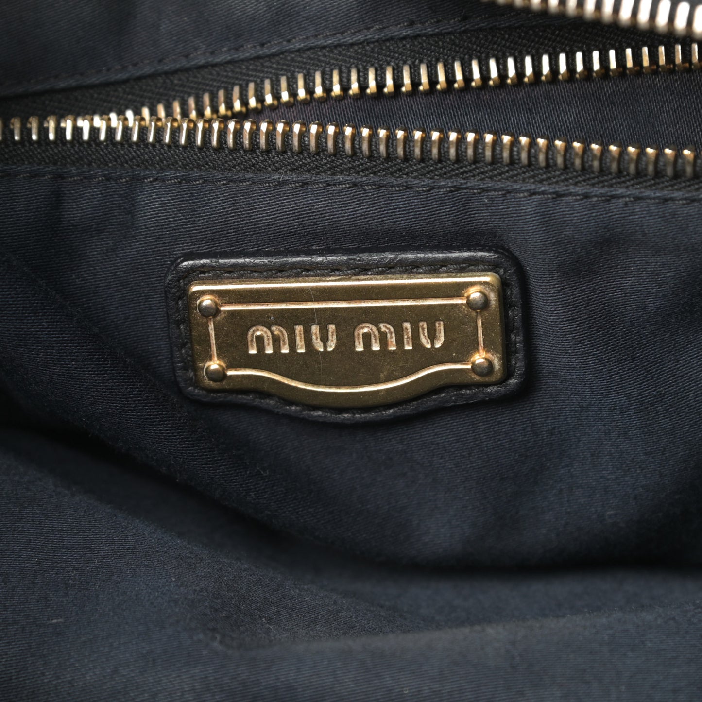 Nappa Matelasse Tote Black