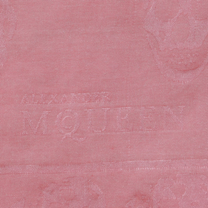 Alexander McQueen Silk Degrade Skull Scarf Pink 4 of 8