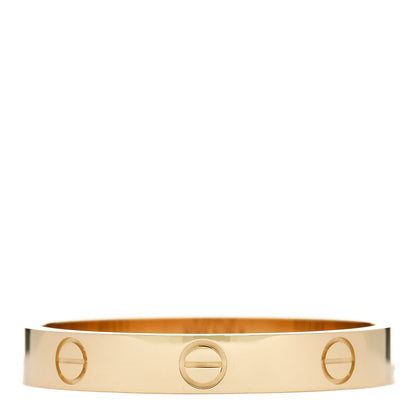 Cartier 18K Yellow Gold 3.5mm LOVE Wedding Band Ring 66 11.5 3 of 5