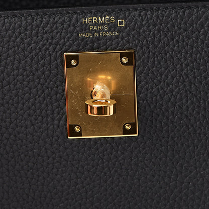 Hermes Togo Matte Alligator Kelly Retourne Touch 28 Black 23 of 39