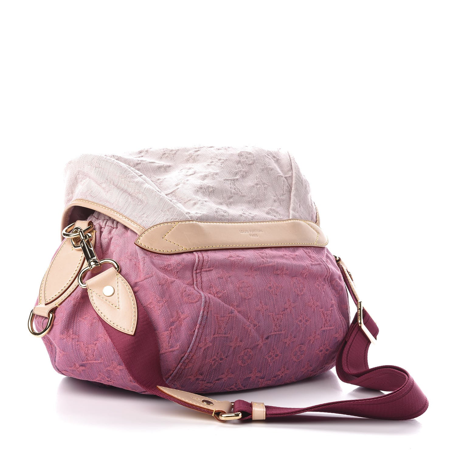 Louis Vuitton Denim Sunshine Messenger Rouge Fauviste 3 of 11