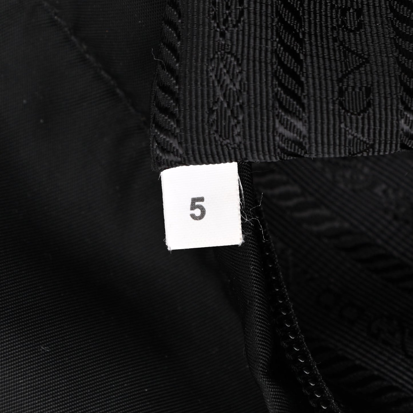 Tessuto Nylon Leopard Print Backpack Miele Black